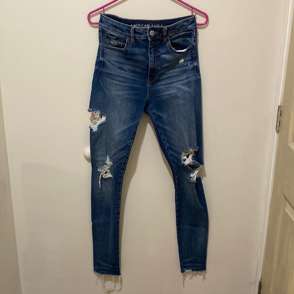 high rise skinny jean